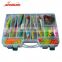 211pcs /box New Almighty Fishing Lure Kit Complete Set With Hard Lures Soft Bait Accessories Case Minnow Crank Pencil Popper