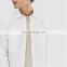 wholesale white poplin overshirt with double pocket  full sleeve t shirt for men