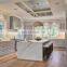 Contemporary kitchen furniture Modern grey kitchen cabinet with island