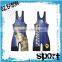 China sublimation wrestling singlets for sale Wholesale Custom professional Breathable Wrestling Singlet for men