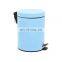 Wholesale Printing Matt Kitchen pedal bin stainless steel  waste bin with foot pedal household trash bin