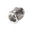 Single Sealing Flameproof Nickel Plated Shielded Brass Cable Gland For Electrical Distribution Box