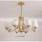 Decorative Luxury Metal Crystal Ball Pendant Lamp Lights Chandeilier LED Light