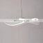 Nordic LED Chandelier Lotus Leaf Acrylic Restaurant Creative Living Room Bedroom Hotel Villa Stair Pendant Light