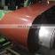RAL9010 color prepainted galvalume steel coil brick pattern ppgi color coated galvanized steel coils