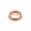 Rose Gold Iron Round Ring For Handbag