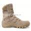 High Quality  Military Coyote Suede Leather Uniform Tactical  Army boots For Men
