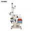 vertical condensation system laboratory vacuum rotary evaporator with pump