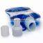 Customized special shape plastic pouch milk tea liquid spout bag