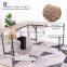 New Arrival Contemporary L shape Stable Detachable Computer Stand Home Office Writing Table Study Desks