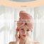 Satisfaction Guaranteed Coral Fleece Soft Bath Custom Fast Turban Quick Rapid Drying Towel Hair