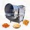 Snack Powder Spray Potato Crisps Stain Steel Automated Drum And Automatic Chip Seasoning Machine For Corn Puff