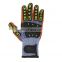 High Quality Knife Cut Resistant Anti Protection Oilfield Construction Work Impact Gloves