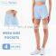 High Waist Yoga Shorts With Mesh Pocket Women Summer Biker Gym Yoga Short  Outdoor Wear