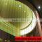 stainless steel TRANSPARENT STAINLESS STEEL CURTAIN PANELS for Architecture ,shopping malls, airport,office,room | generalmesh