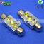 CE ROHS Approved High Brightness15w Festoon 42mm canbus LED White LED Dashboard Lights leds auto lamps