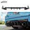 G87 M2 R44 Style High Quality Dry Carbon Fiber Rear Diffuser Rear Bumper Lip Separator For BMW G87 M2