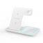 Hot Selling Wireless Charger Foldable White 3 In 1 Fast Type C Wireless Charging 3-In-1 Wireless Travel Charger  Pad