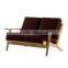 Top 10 product Hans Wegner Plank sofa fabric sofa                        
                                                Quality Choice