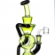 Vibrant Colorful Backwater Glass Smoking Pipe Hookah and Lamb Lighting