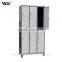 Colorful 6 door cabinet for clothing,verify locker factory steel locker