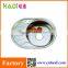 Round single bowl stainless steel kitchen sink with drainboard HD6044