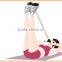 (120505)New Pedal Resistance Bands Slimming Fitness Wall Pulley Yoga Rope Latex Home Gym
