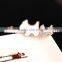 2015 New Style Bear Hairwear Golden Silver Barrettes Shining Rhinestone Zircon Lovely Hairpin Fine Jewellery