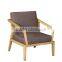 Fabric I-shape sofa set design with wooden Elegant Heavy duty home fruniture