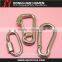 Jinyu heavy duty stainless steel mountain climbing karabiner hooks