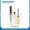 High Quality Slim Shape Golden Cap Liquid Eyeliner Tube for Makeup