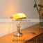 GS/CE/ROHS Antique Solid Brass Banker Lamp