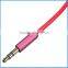 China manufacture high quality 3.5mm aux audio cable