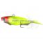 Soft Plastic Fishing Lures Soft Vibes 65mm Greeno Barra Snapper Lures