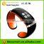 2015 Hot Sale Smart Design OLED Bluetooth 4.0 Bracelet Watch with Call ID Display/Answer L12S