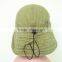 cotton twill outdoor ear flaps caps