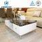 Living Room Furniture Marble Top Modern Teapoy Table