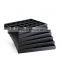 China supplier wood leather stackable jewelry tray display