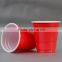 2/5/6/7/9/11/13/15/16/22/24oz clear plastic cups , beer pong cup