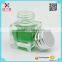 25ml Mini high quality square clear ink bottle
