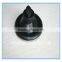 customized molded black Dow Corning silicone rubber stopper