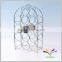 China supplier high quality wholesale durable attractive metal wire antique dinosaur wine bottle rack