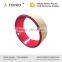 Wholesale High Quality Private Label Printed  Express GYM Cork Yoga wheel
