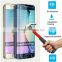 tempered glass screen protector, For Samsung galaxy S6 mobile phone accessory 0.3mm round edge tempered glass film