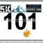 Customized Tyvek race Numbers, Marathon Bib Number for athletes OEM race number