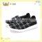 China Factory Handmade Woven Elastic Casual Shoes