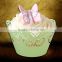 personalized party supplies cupcake wrapper for baby shower