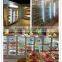 glass door display freezer remote compressor