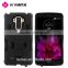 IVYMAX Free Sample Black Hybrid Rugged Shockproof Hard Box Case Cover With Stand For LG G Stylo / LG LS770 / LG G4 Stylus