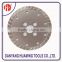 Turbo Saw Blade for Cutting Building Materials, Like Concrete